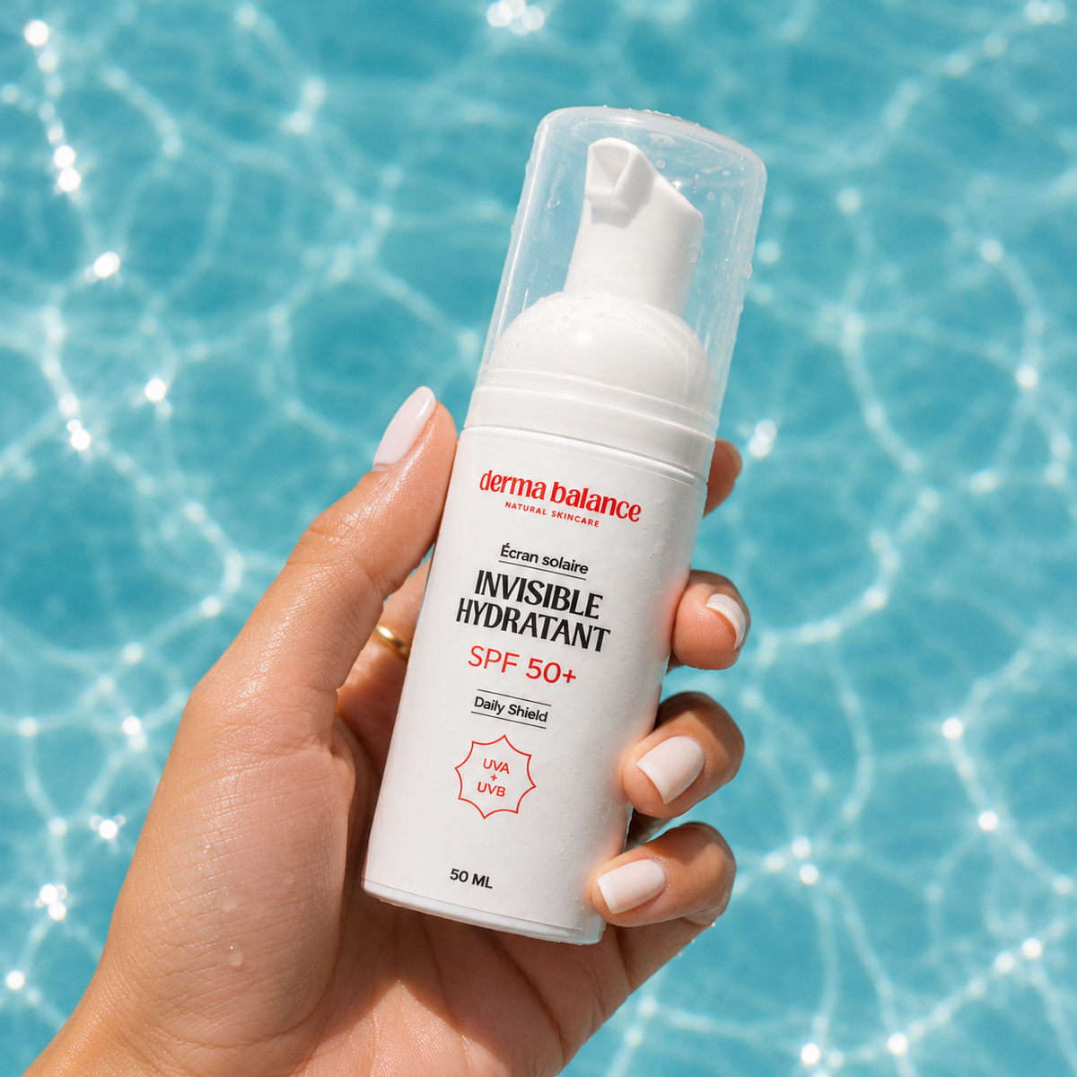 Ecran Solaire Invisible Hydratant SPF50+